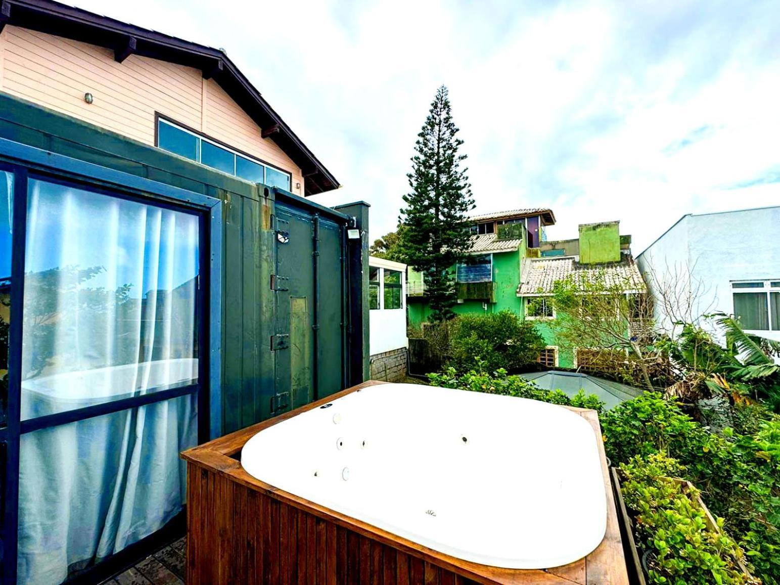 Casa Container de Frente para o Mar no Campeche, 4 hóspedes Florianopolis Exterior foto