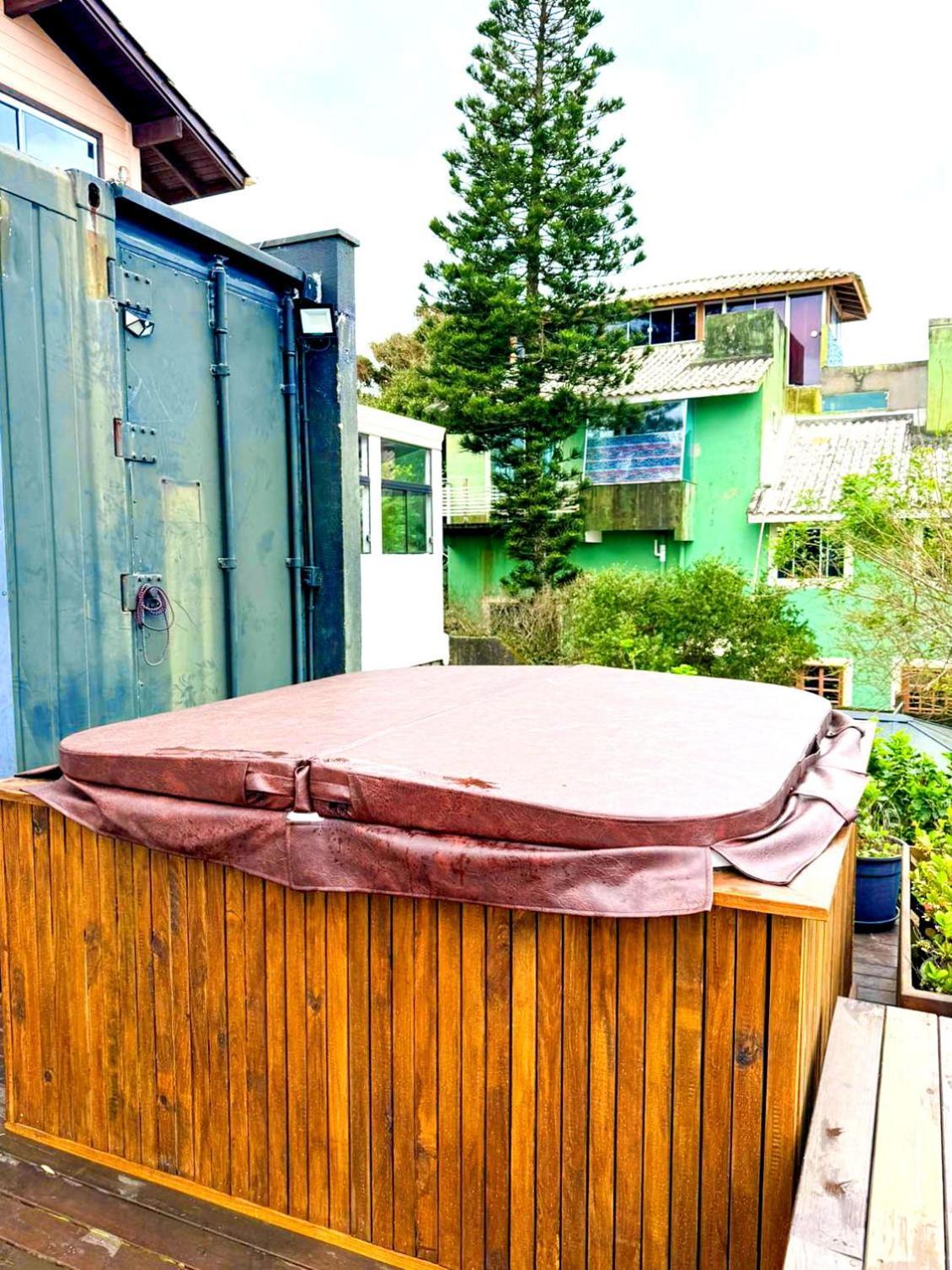 Casa Container de Frente para o Mar no Campeche, 4 hóspedes Florianopolis Exterior foto