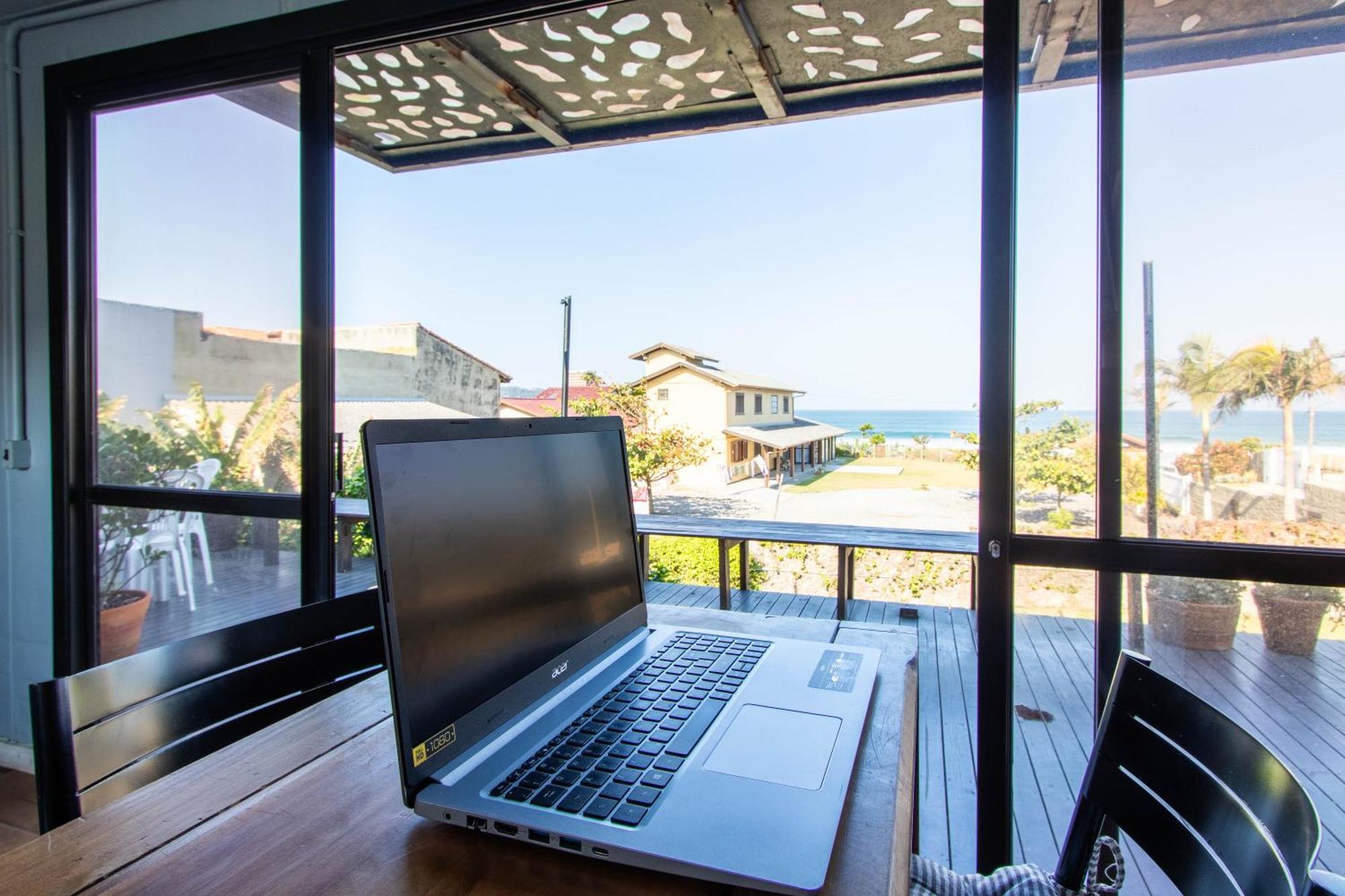 Casa Container de Frente para o Mar no Campeche, 4 hóspedes Florianopolis Exterior foto